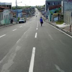 Rua Laranjeiras recebe sinalização - Agência Aracaju de Notícias  fotos: Abmael Eduardo