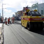 Prefeitura realiza recapeamento da rua São Cristóvão  - Agência Aracaju de Notícias  fotos: Abmael Eduardo
