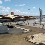 PMA pavimenta estacionamento da praça de eventos do Mercado Municipal - Agência Aracaju de Notícias