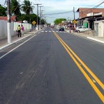 Rua Radialista Silva Lima está devidamente sinalizada - Agência Aracaju de Notícias  fotos: Abmael Eduardo