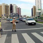 Campanhas educativas provocaram a redução do número de multas aplicadas pela SMTT - fotos: Agência Aracaju de Notícias