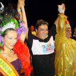 Prefeito abre oficialmente o Carnaju 2002  - Agência Aracaju de Notícias  fotos: Márcio Dantas e Abmael Eduardo