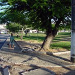 Prefeitura vai reformar a maior praça do bairro 18 do Forte - Agência Aracaju de Notícias  fotos: Márcio Dantas