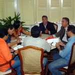 Prefeito de Aracaju recebe visita do vicegovernador - Agência Aracaju de Notícias  fotos: Abmael Eduardo