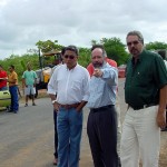 Prefeito visita obra de recapeamento com reitor da UFS  - Agência Aracaju de Notícias  fotos: Abmael Eduardo
