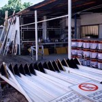 Fábrica de placas da SMTT continua em funcionamento - Agência Aracaju de Notícias  fotos: Lindivaldo Ribeiro