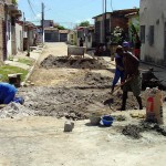 PMA realiza drenagem e pavimentação de ruas no São Conrado - Agência Aracaju de Notícias  fotos: Márcio Dantas