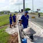Prefeitura realiza obras de calçamento na Tancredo Neves - Agência Aracaju de Notícias  fotos: Abmael Eduardo
