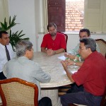 Prefeito recebe visita do diretor da Telergipe Celular - Agência Aracaju de Notícias  fotos: Abmael Eduardo
