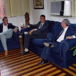 Prefeito recebe visita de diretoria da AMASE - Agência Aracaju de Notícias  fotos: Abmael Eduardo