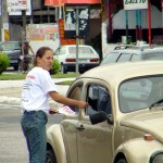 Campanha de Combate à mendicância infantojuvenil recomeça as abordagens de rua - Agência Aracaju de Notícias  fotos: Abmael Eduardo