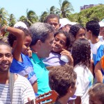 Crianças comemoram aniversário da capital na Sementeira - Agência Aracaju de Notícias  fotos: Wellington Barreto
