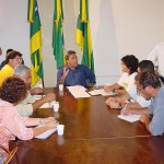 Prefeito recebe representantes do Movimento Popular de Moradia - Agência Aracaju de Notícias  fotos: Abmael Eduardo