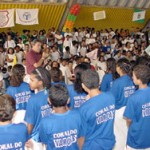 Prefeito participa da abertura do I Festival de Jogos para Adolescentes - Agência Aracaju de Notícias  fotos: Abmael Eduardo
