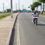 Avenida Tancredo Neves recebe calçadas para pedestres - Agência Aracaju de Notícias