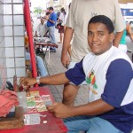 Uniformes doados pela PMA agradam vendedores ambulantes - Agência Aracaju de Notícias  fotos: Wellington Barreto