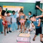 Crianças da Farolândia participam de reunião do OP Mirim - Agência Aracaju de Notícias  fotos: Sidnei Leite