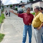Prefeito fiscaliza andamento de diversas obras na capital - Fotos: Márcio Dantas  Agência Aracaju de Notícias