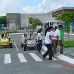 Mais estudantes visitam escola de trânsito da Prefeitura de Aracaju - Fotos: Lindivaldo Ribeiro  Agência Aracaju de Notícias
