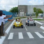 Mais estudantes visitam escola de trânsito da Prefeitura de Aracaju - Fotos: Lindivaldo Ribeiro  Agência Aracaju de Notícias