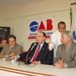 Prefeito participa de solenidade na OAB  - Fotos: Márcio Dantas  Agência Aracaju de Notícias