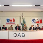 Prefeito participa de solenidade na OAB  - Fotos: Márcio Dantas  Agência Aracaju de Notícias
