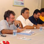 Prefeito defende a municipalização do sistema de água e esgoto - Fotos: Márcio Dantas  Agência Aracaju de Notícias
