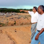 Prefeito realiza inspeção na lixeira do bairro Santa Maria - Fotos: Márcio Dantas  Agência Aracaju de Notícias