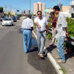 Atuação da Emsurb na limpeza urbana recebe elogios do prefeito - Fotos: Márcio Dantas  Agência Aracaju de Notícias