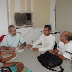 Viceprefeito recebe em audiência integrantes da Rede Solidariedade Soropositiva - Foto: Wellington Barreto  Agência Aracaju de Notícias