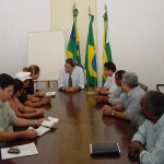 Prefeito recebeu comissão de feirantes e apontou alternativas legais para problemas no mercado - Fotos: Wellington Barreto  Agência Aracaju de Notícias