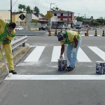 Avenida Gentil Tavares está completamente sinalizada - Foto: Lindivaldo Ribeiro  Agência Aracaju de Notícias