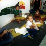 Crianças dos bairros Olaria