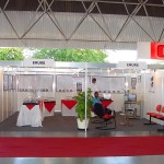 Prefeitura monta stand da Emurb na Fenocon 2002 - Fotos: Wellington Barreto  Agência Aracaju de Notícias