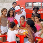 Crianças se divertem com ações da Funcaju no Santa Maria  - Fotos: Lindivaldo Ribeiro  Agência Aracaju de Notícias