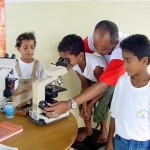 Crianças do Santa Maria aprendem sobre prevenção de doenças - Fotos: Wellington Barreto  Agência Aracaju de Notícias