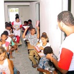 Informações sobre tuberculose e hanseníase são passadas à população do Santa Maria - Fotos: Wellington Barreto  Agência Aracaju de Notícias