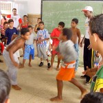 Oficina de Capoeira foi uma das mais procuradas pelas crianças no Cidade Viva - Fotos: Márcio Dantas  Agência Aracaju de Notícias