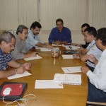 Prefeito participa de reunião com diretoria da SMTT - Fotos: Lindivaldo Ribeiro  Agência Aracaju de Notícias