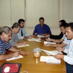 Prefeito participa de reunião com diretoria da SMTT - Fotos: Lindivaldo Ribeiro  Agência Aracaju de Notícias