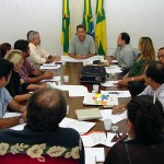 Prefeito reúne equipe e discute preparativos para o Forró Caju 2002 - Fotos: Márcio Dantas  Agência Aracaju de Notícias