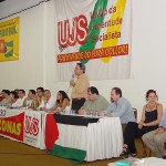 Prefeito participa da abertura do congresso da UJS  - Fotos: Wellington Barreto  Agência Aracaju de Notícias