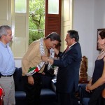 Prefeito recebe visita de embaixador da Palestina - Fotos: Márcio Dantas  Agência Aracaju de Notícias