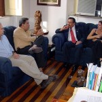 Prefeito recebe visita de embaixador da Palestina - Fotos: Márcio Dantas  Agência Aracaju de Notícias