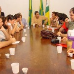 Delegações internacionais de estudantes visitam prefeito - Fotos: Márcio Dantas  Agência Aracaju de Notícias