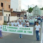 Alunos da rede municipal participam de caminhada ecológica - Fotos: Wellington Barreto  Agência Aracaju de Notícias