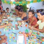 Moradoras do Santa Maria concluem capacitação promovida pela prefeitura - Fotos: Wellington Barreto  Agência Aracaju de Notícias