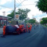 Prefeitura intensifica serviço de recapeamento da avenida Hermes Fontes - Fotos: Wellington Barreto  Agência Aracaju de Notícias