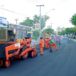 Prefeitura intensifica serviço de recapeamento da avenida Hermes Fontes - Fotos: Wellington Barreto  Agência Aracaju de Notícias