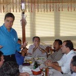 Prefeito anuncia novo líder na Câmara em almoço com vereadores  - Fotos: Márcio Dantas  Agência Aracaju de Notícias